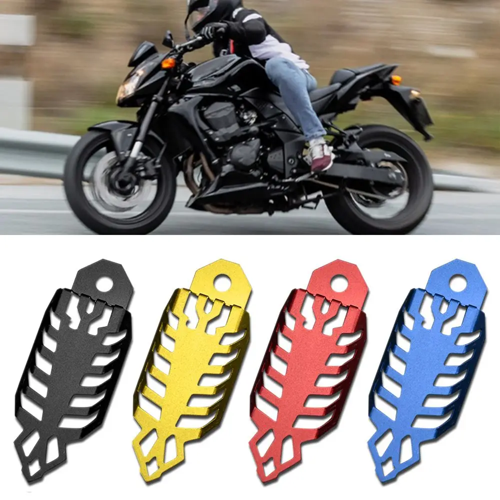 오토바이 완충기 커버, 전면 후면 포크 장식, 알루미늄 보호대, 모토크로스 ATV 범용 개조 액세서리 