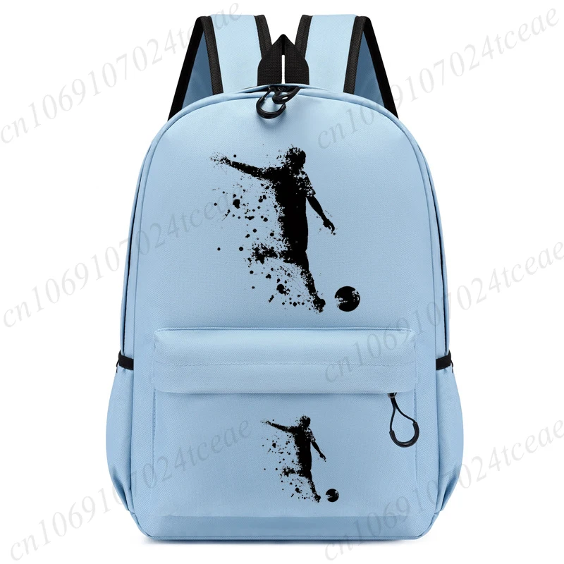 Kids Backpack School Bag Football Player Print Backpack Children Travel Bagpack Kindergarten Child School Bags New Bagpack - 3