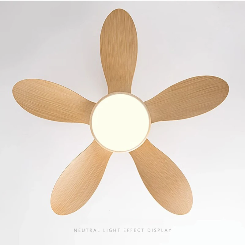 52inch Modern LED 60W Low Floor DC Motor 35W ceiling fan With Remote Control Light 220V