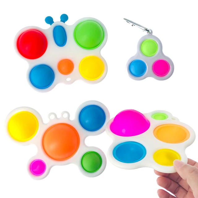 Infant Baby Toys Montessori Exercise Board Rattle Puzzle Colorful Intelligence Early Education Intensive Training Fidget Toys 3