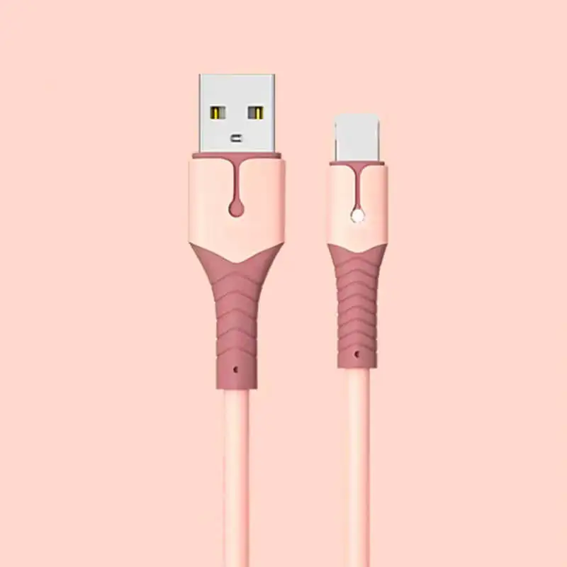 Liquid Silicone USB Data Cable with LED Indicator