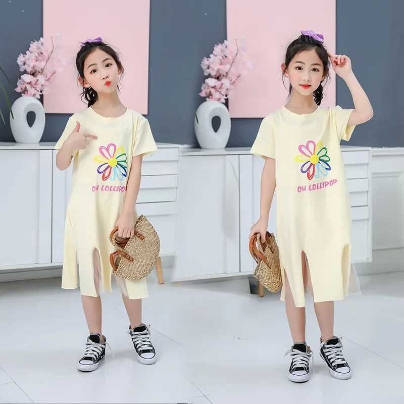Petals Designs Girl Dress Children Party Costume Kids Formal