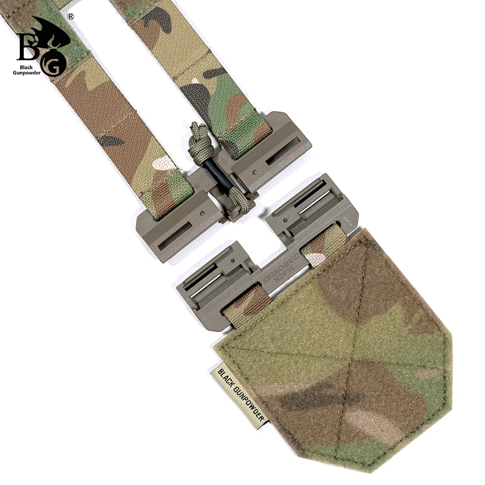 Set gilet tattico BG a sgancio rapido, doppia cinghia MOLLE, fibbia magnetica, accessori per gilet da caccia 18 Set gilet tattico BG a sgancio rapido, doppia cinghia MOLLE, fibbia magnetica, accessori per gilet da caccia 18