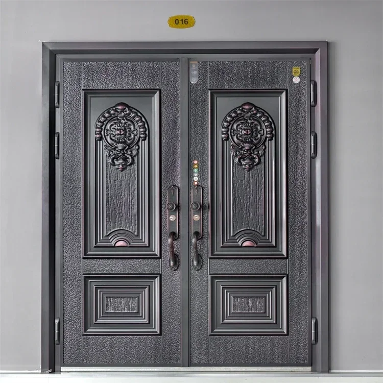Villa Security Doors Exterior Main Entrance Of Foreign Double Door