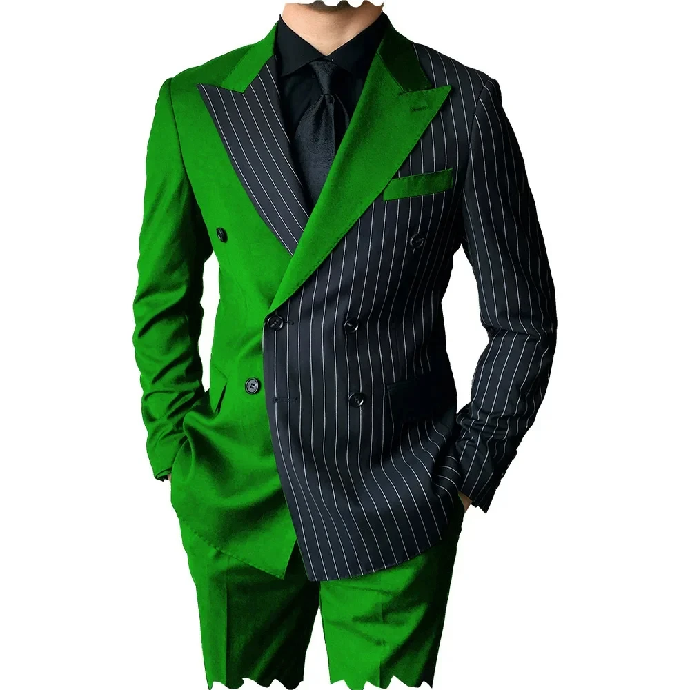 men's 80 wool high-quality suit, non-iron and slim fit, large size suit