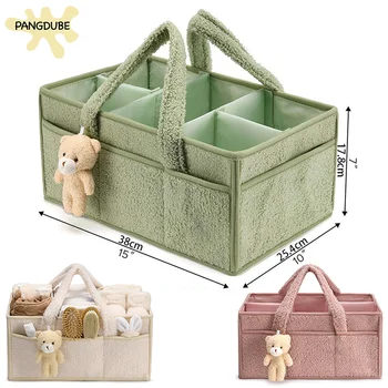 Plush Bear Diaper Organizer 1