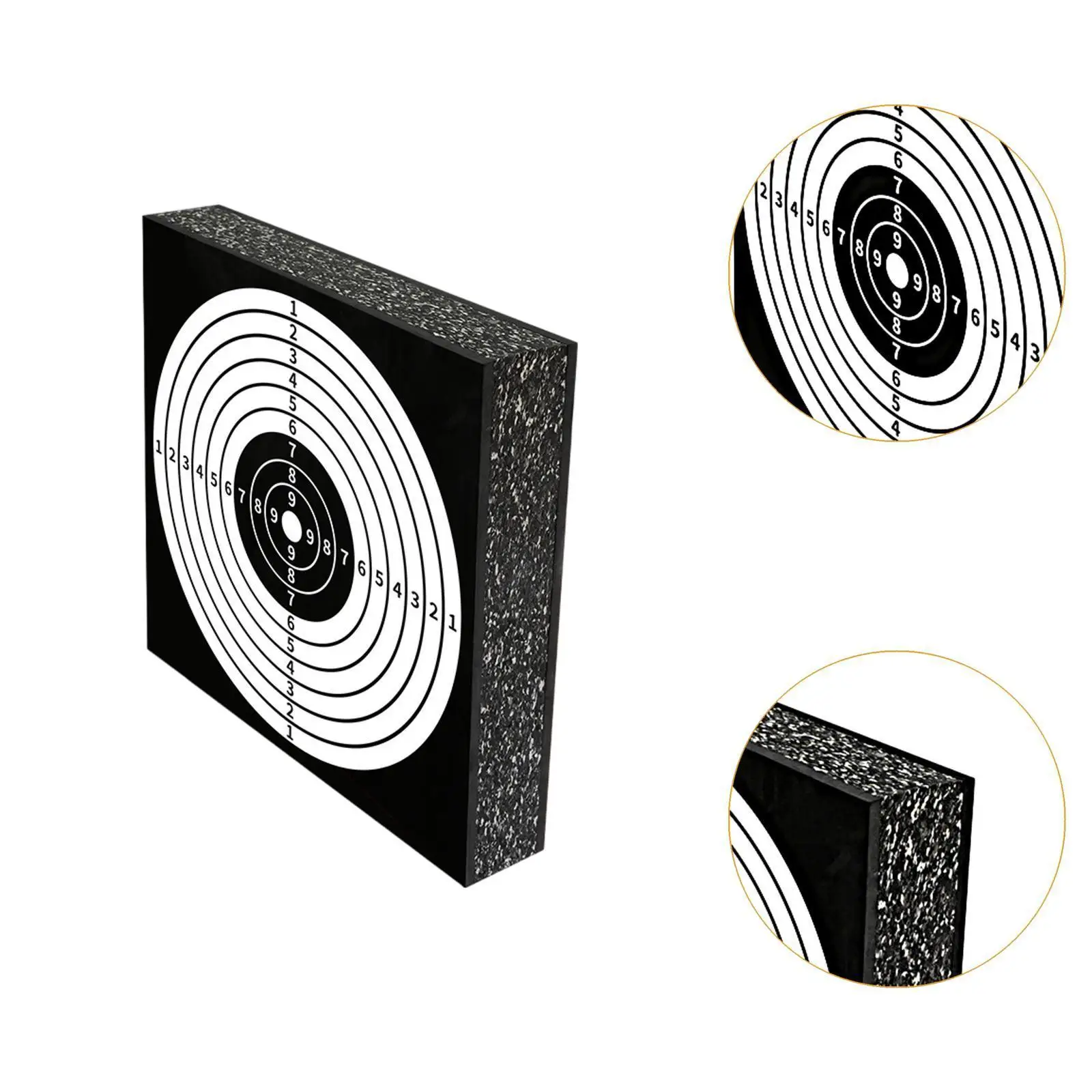 EVA Arrow Target Square Archery Target High Density Beginner Lightweight Adults Practice for Range Outdoor Outside Training