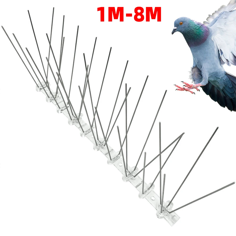 Stainless Steel Bird Repellent Spikes Stainless Steel Bird Scarer