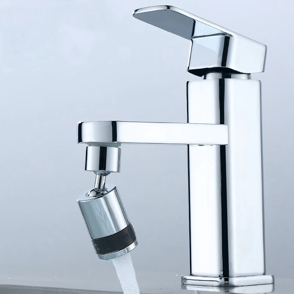 Universal Movable 720 Degrees Rotate Splash-proof Sprayer Splash Filter Faucet Water Saving Nozzle Spray Head Kitchen Tap innovative kitchen faucet attachment mechanical arm universal faucet bubbler with anti splash nozzle and 1080 degrees rotation