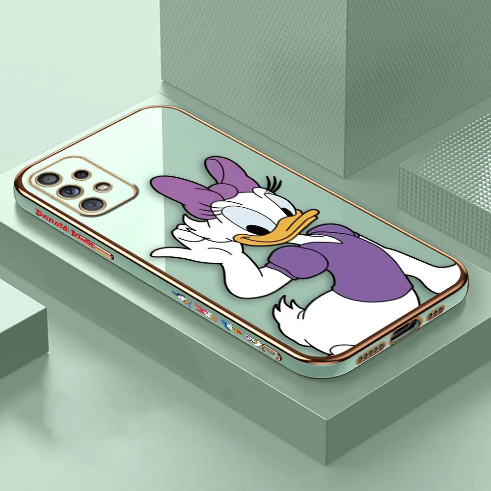 thumbnail image 1 of Smooth E-TPU Phone Case For Samsung Galaxy A73 A72 A71 A54 A53 A52 A51 A33 A23 A13 A12 A34 A14 5G Case Donald Duck Daisy Couple, 1 of 5