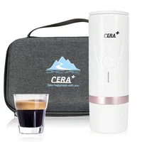 Portable Black Electric Coffee Machine Automatic Manually Operated Portable Espresso Coffee Machine 1