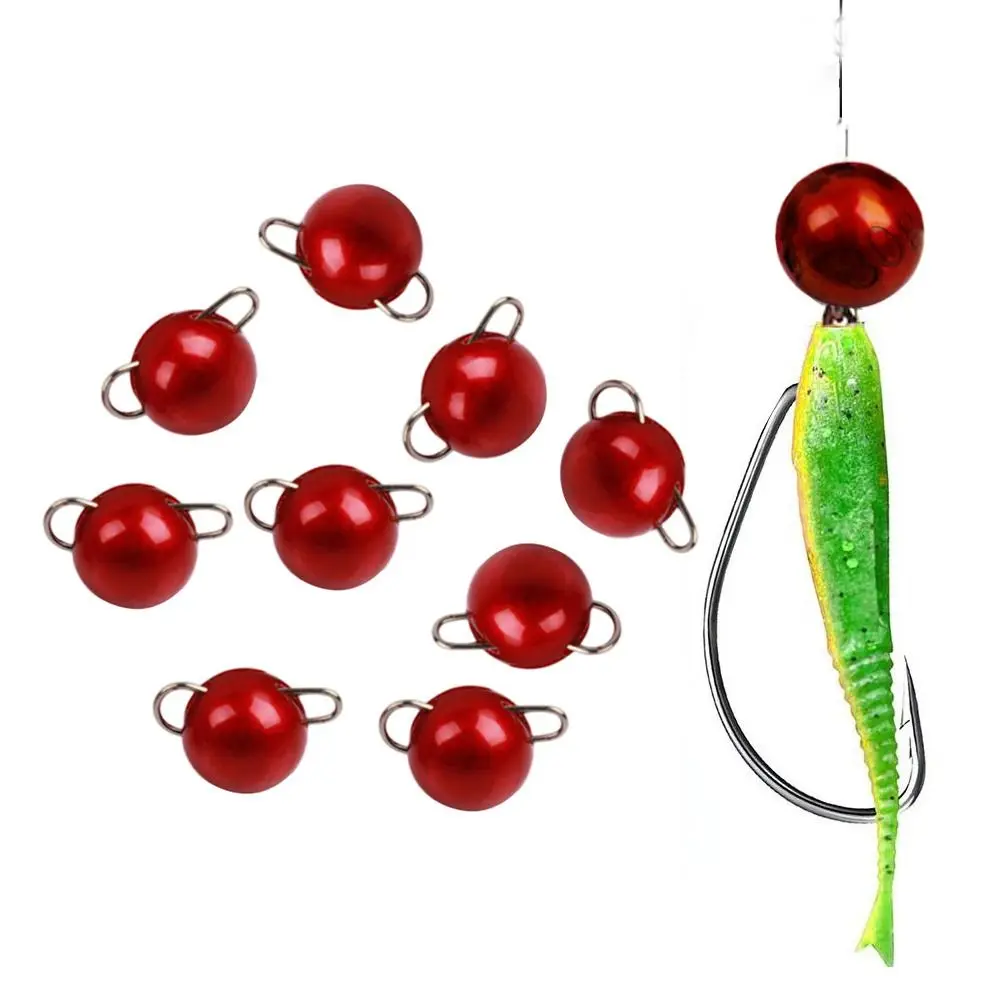 

New Year's red Fishing Tungsten fall High Quality Weights Hook Connector Sinker Durable 1g-60g Hook Connector