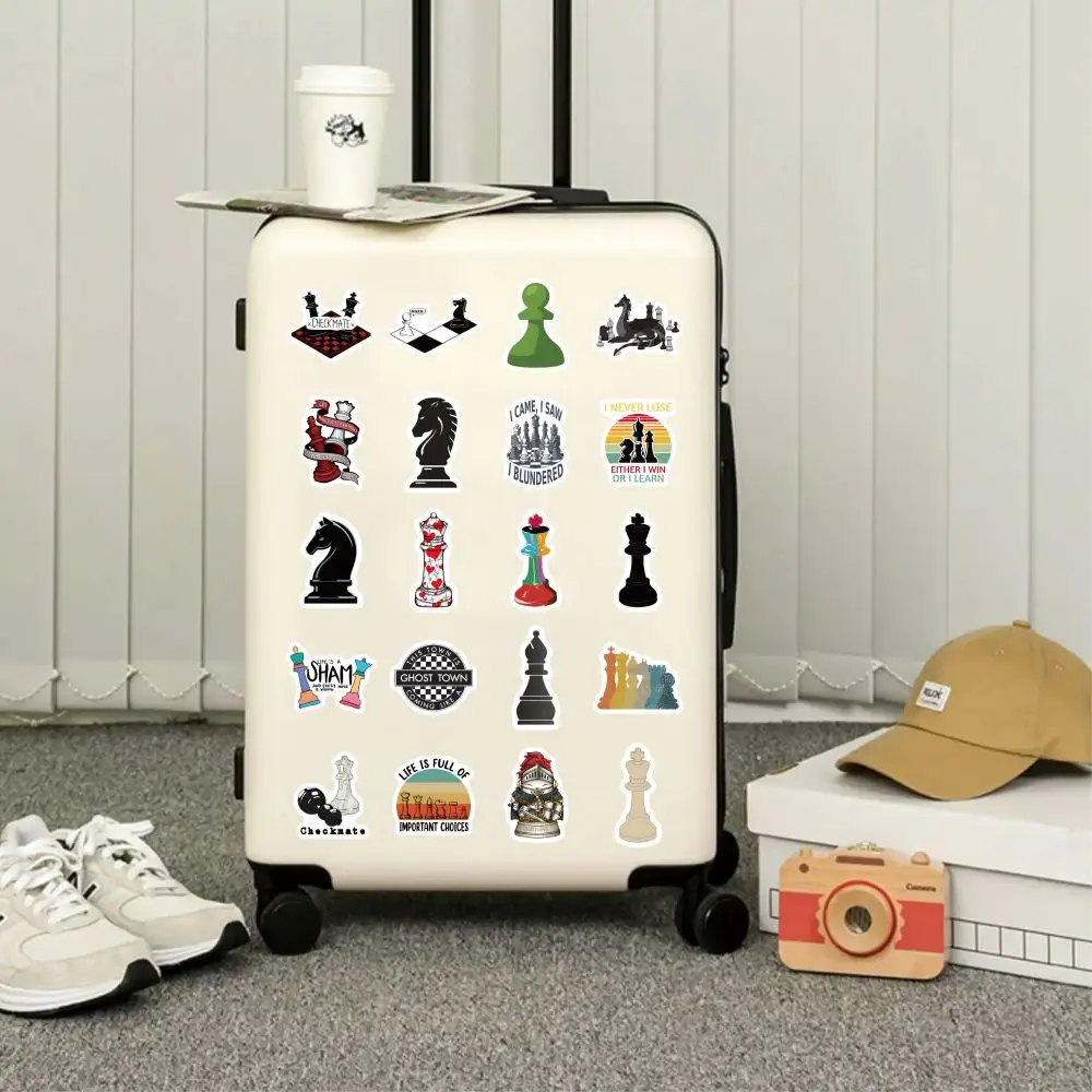 60 Decorative Chess Stickers