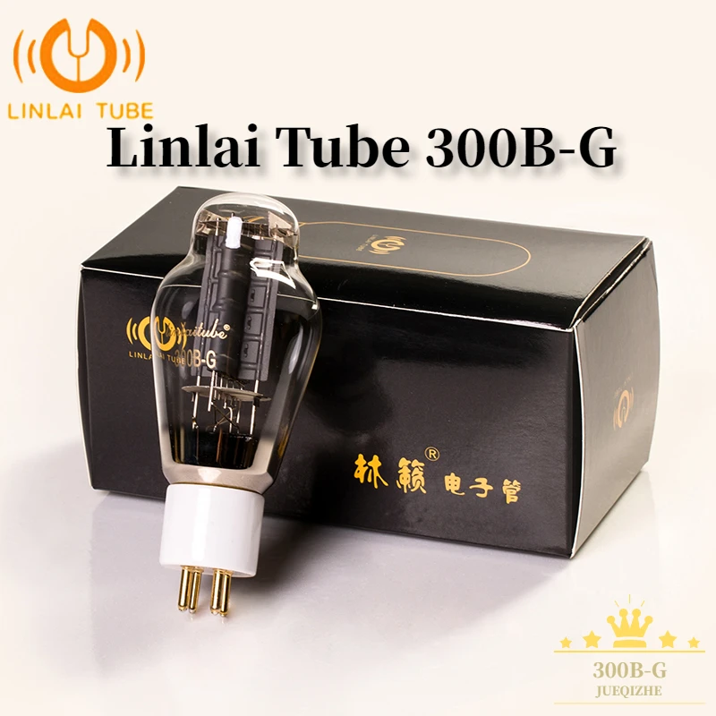 Linlai Tube 300B-N 300B-G Original Factory Matched Pair for Vacuum Tube Amplifier HIFI Amplifier Diy Audio Amp Accessories 2