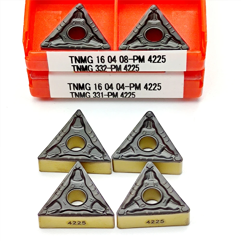 

High Quality TNMG160404 TNMG160408 -PM 4225 Insert Hard Alloy Blade Milling Cutter Carbide Original External Turning Tool CNC