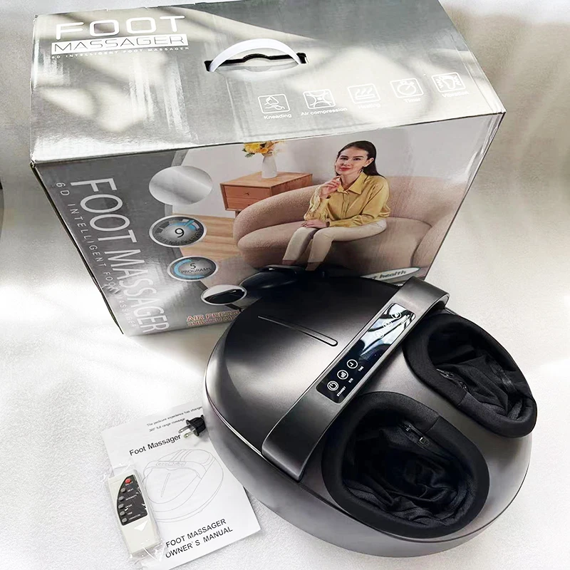 FootMassager Machine Antistress Vibrator MassageMachine Infrared Heating  Therapy | eBay