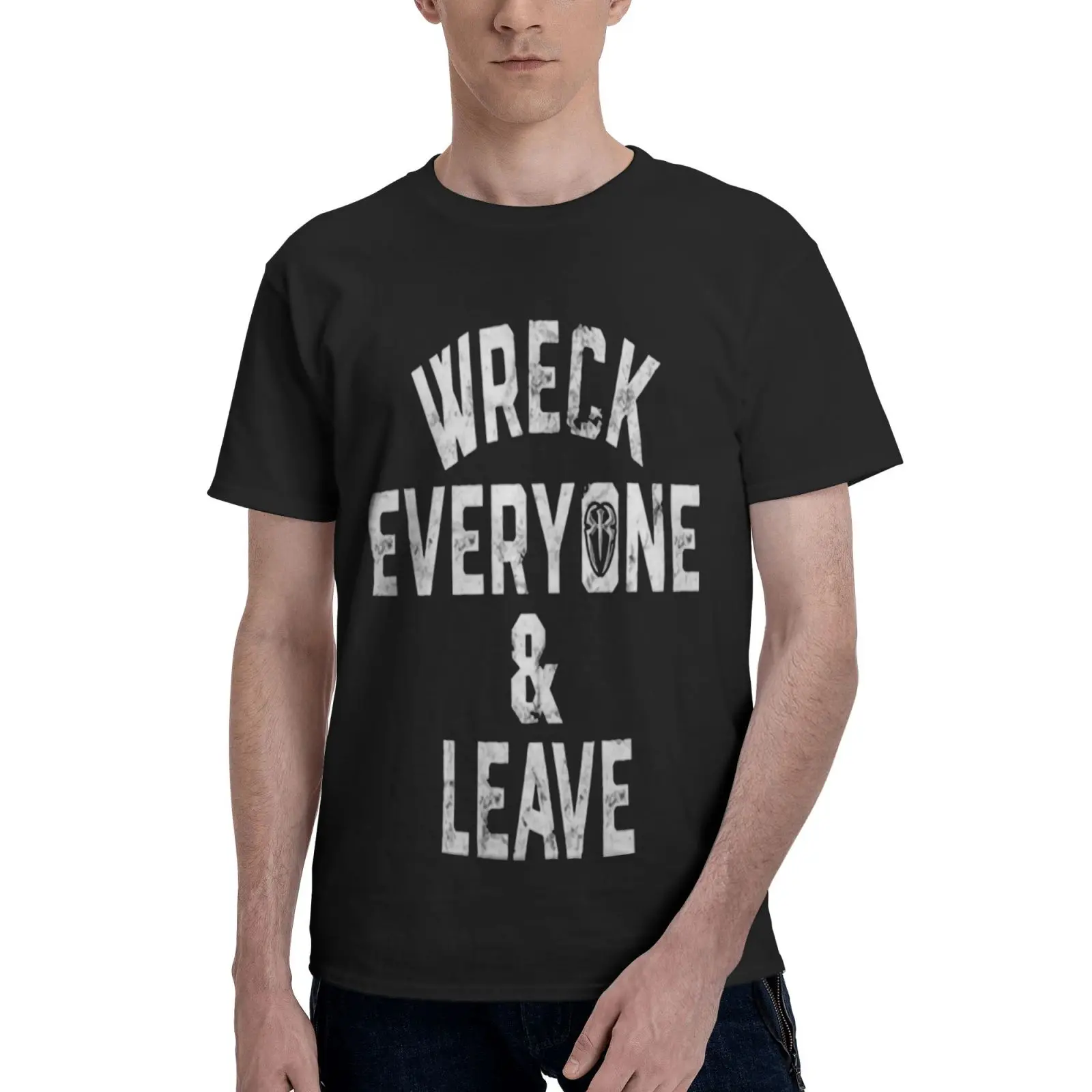 Leave Wwe 808 Oversized T Shirt Grunge 