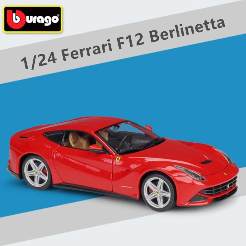 Bburago 1:24 Ferrari 599 GTO Alloy Sports Car Model Diecast Metal