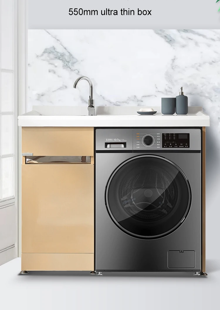 15kg Washing Machine Automatic Frequency Conversion Intelligent Household Drum Washing Machine with Drying 2