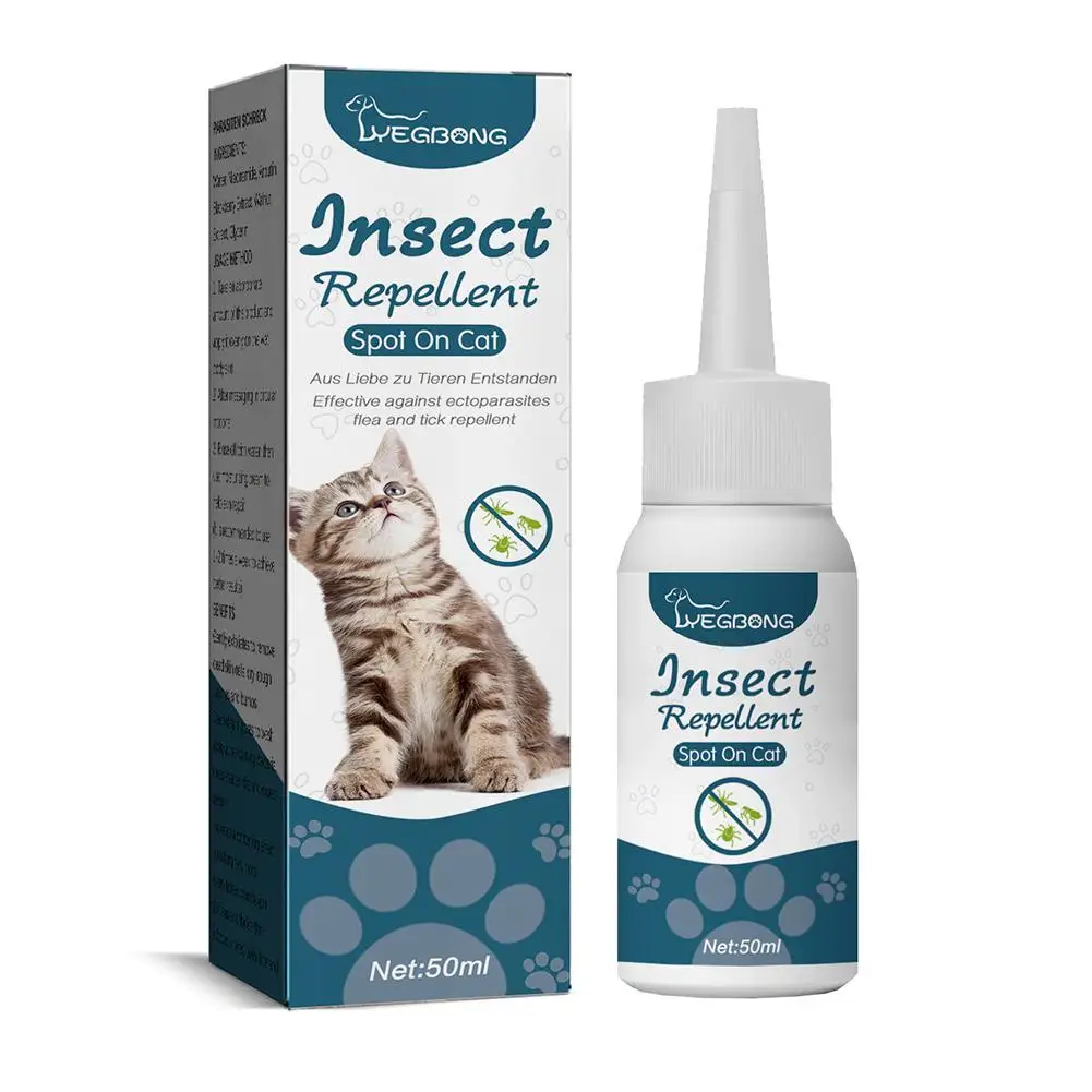 Pet Anti Flea Tick Agent Pet Flea Spray Pet Anti Itch Spray Pet Flea Killer Drops Cats Dogs Treatment