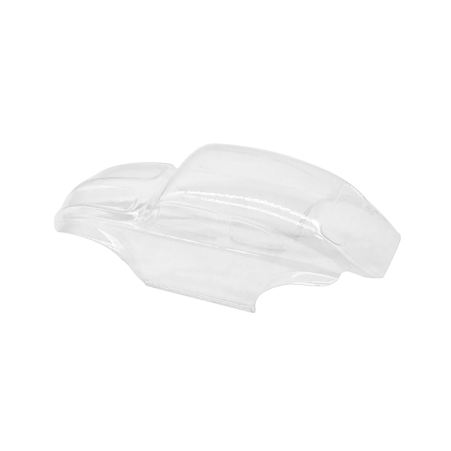 Carrosserie transparente Hot Team pour Axial 1/30 SCX30 RC, montage sur le châssis.