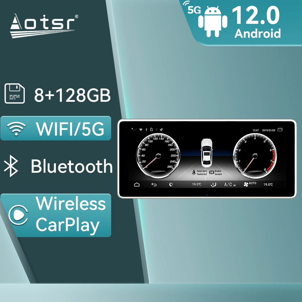 Carplay para Mercedes Benz GLC CLS 2014 2015 2016 2017 Android Radio