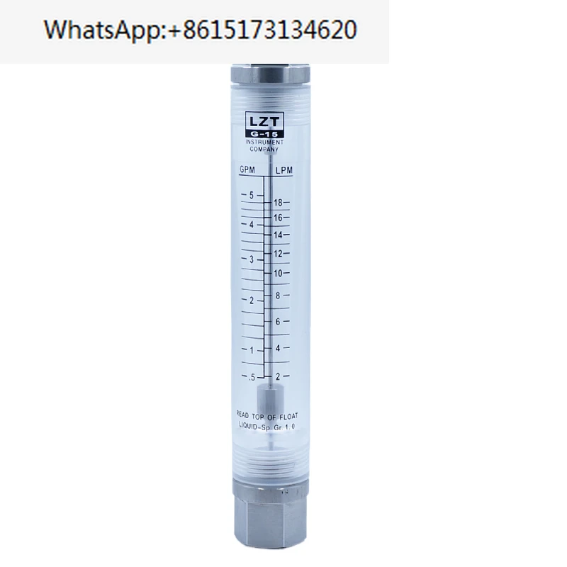 

LZT-15,25G stainless steel joint internal thread pipeline flowmeter liquid float water flow meter