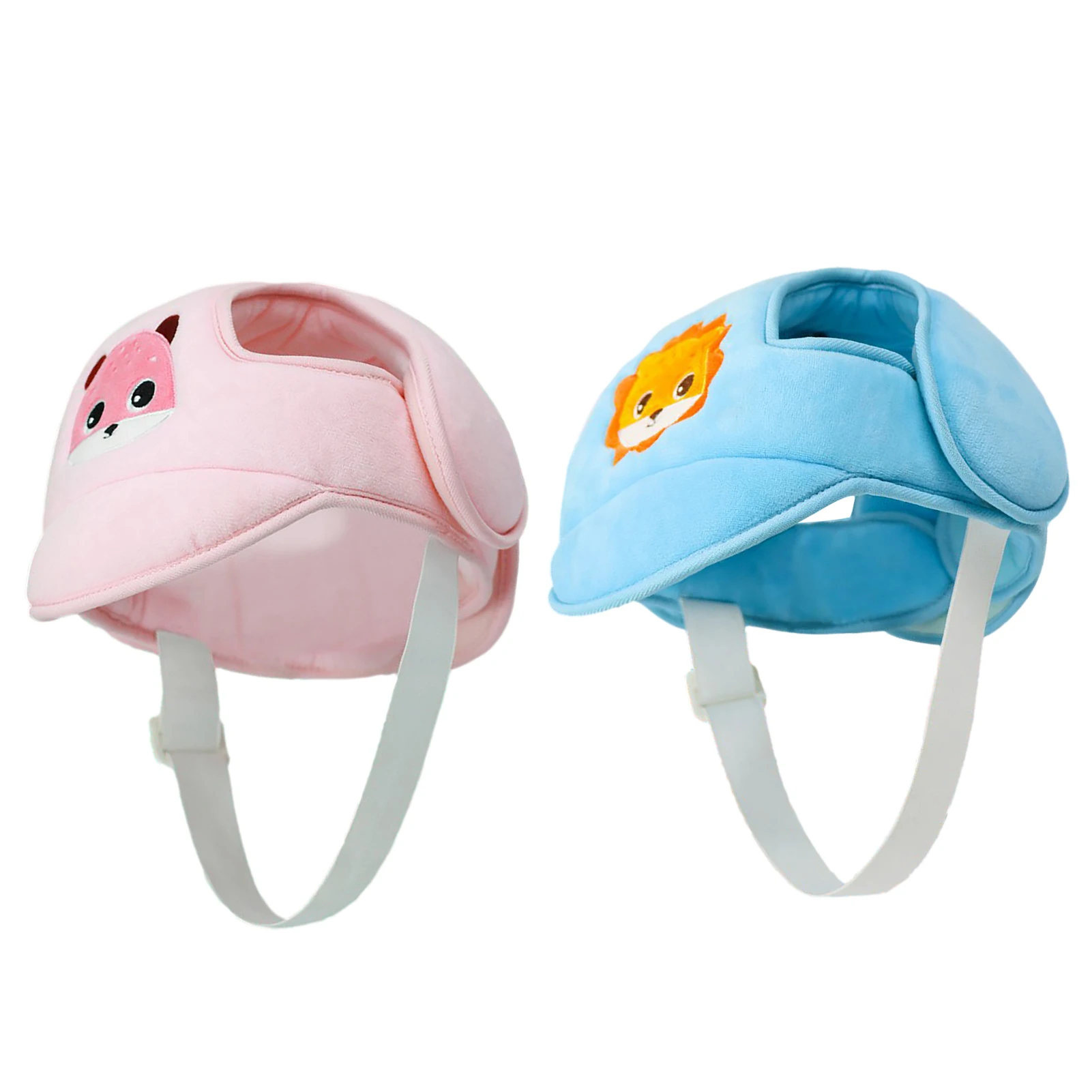 Casco de seguridad de protección para la cabeza, de algodón, ajustable, anticaída, para y gatear - AliExpress