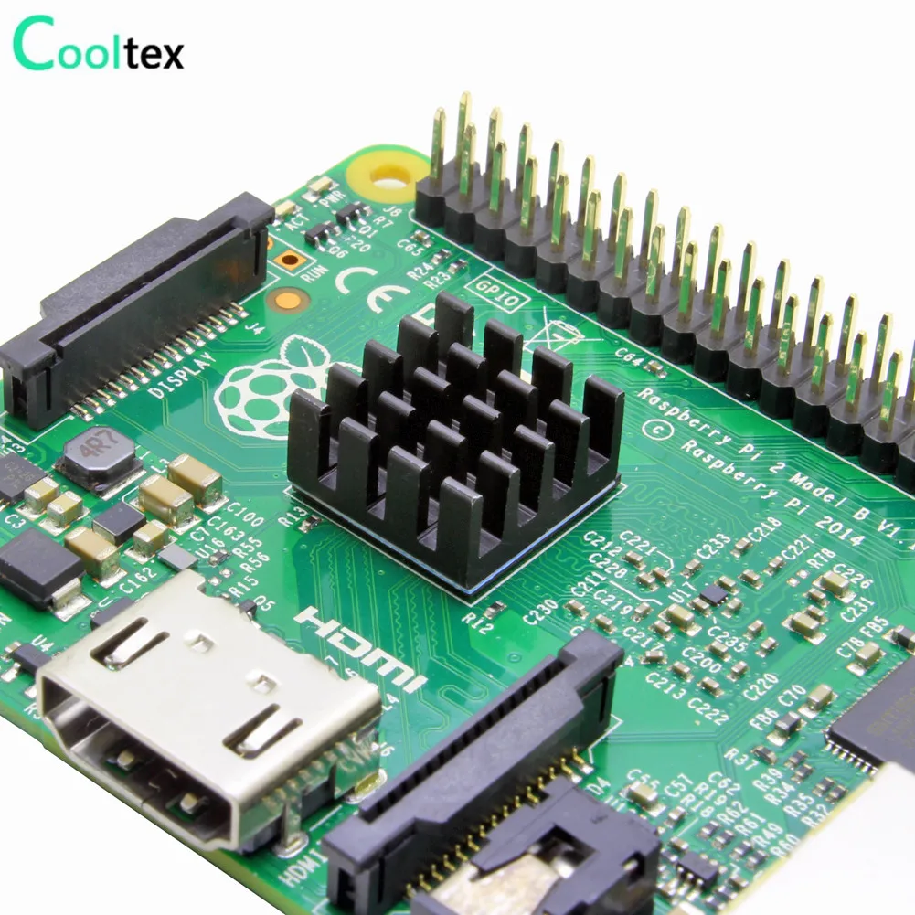 Electronic Chip Cooler Aluminum Heatsink Mini Heat sink For Electronic RAM MOS IC Chip 3D Printer Raspberry Pi Cooling electronic chip cooler cpu radiator cooler cpu cooler