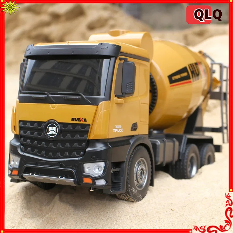 

Huina 574 Cement Truck, 10 Channel Remote Control Concrete Mixer Truck, Transport Truck, Engineering Vehicle Model New Product