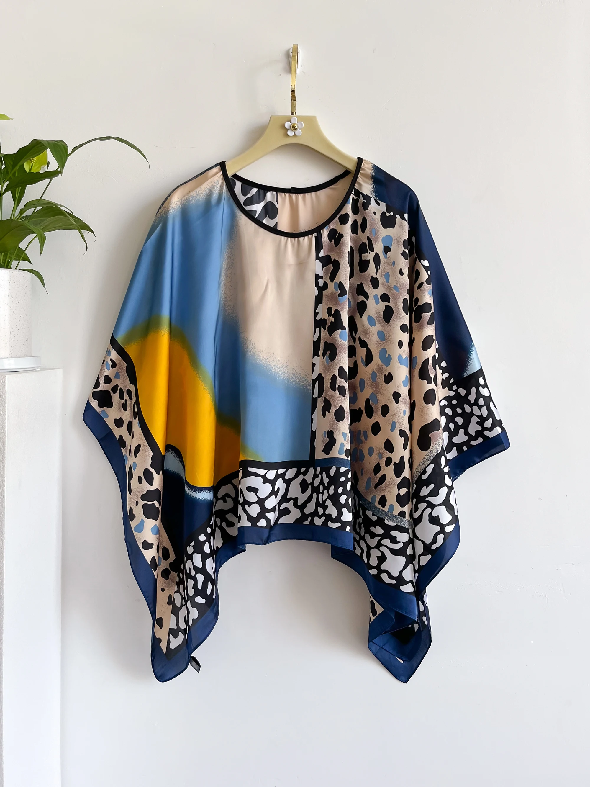 Poncho Pullover Shawl Sun Protection Scarf New Versatile Scarf Paired With Women's Loose Summer Sunscreen Leisure Clothing