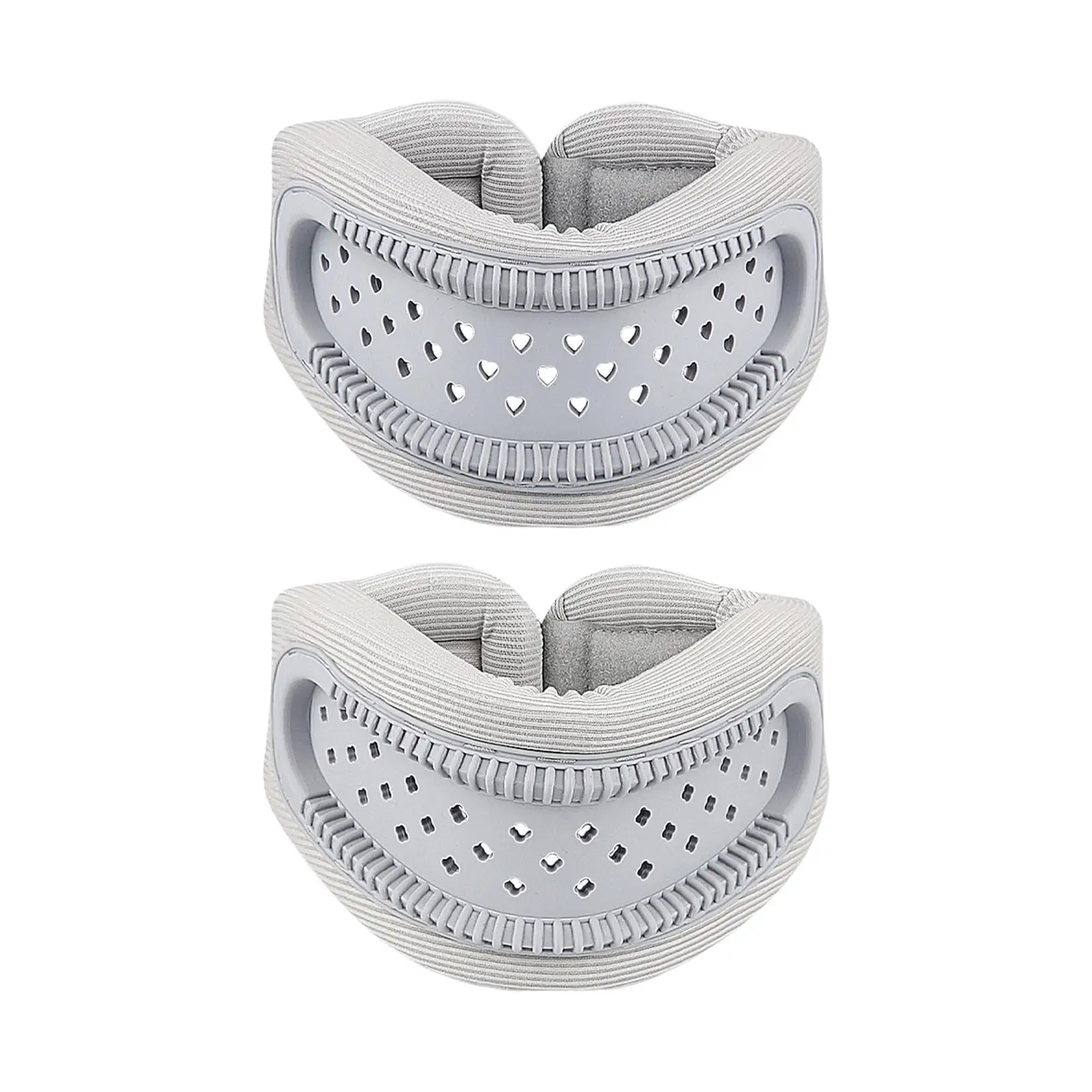 Neck Brace Breathable 360 Degree Wrap Comfortable Hollow Neck Support Cervical Collar for Women and Men Home Car Sleeping Plane