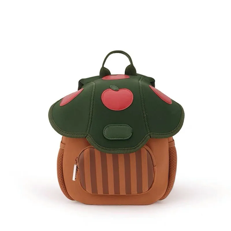 MILANCEL New Autumn Girls Backpack Kids Cute Mushroom Shaped Shoulders Bag Children Ice Cream Schoolbag 6