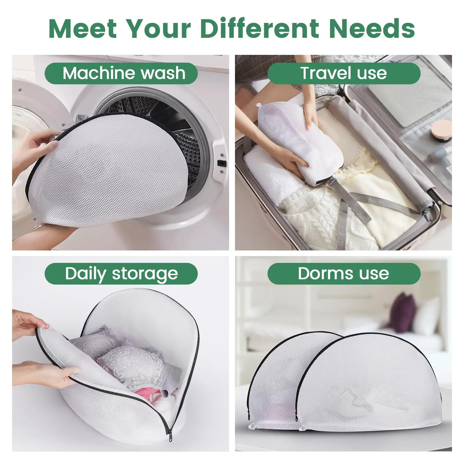 Laundry Bag Mesh Shoes Storage Organizer