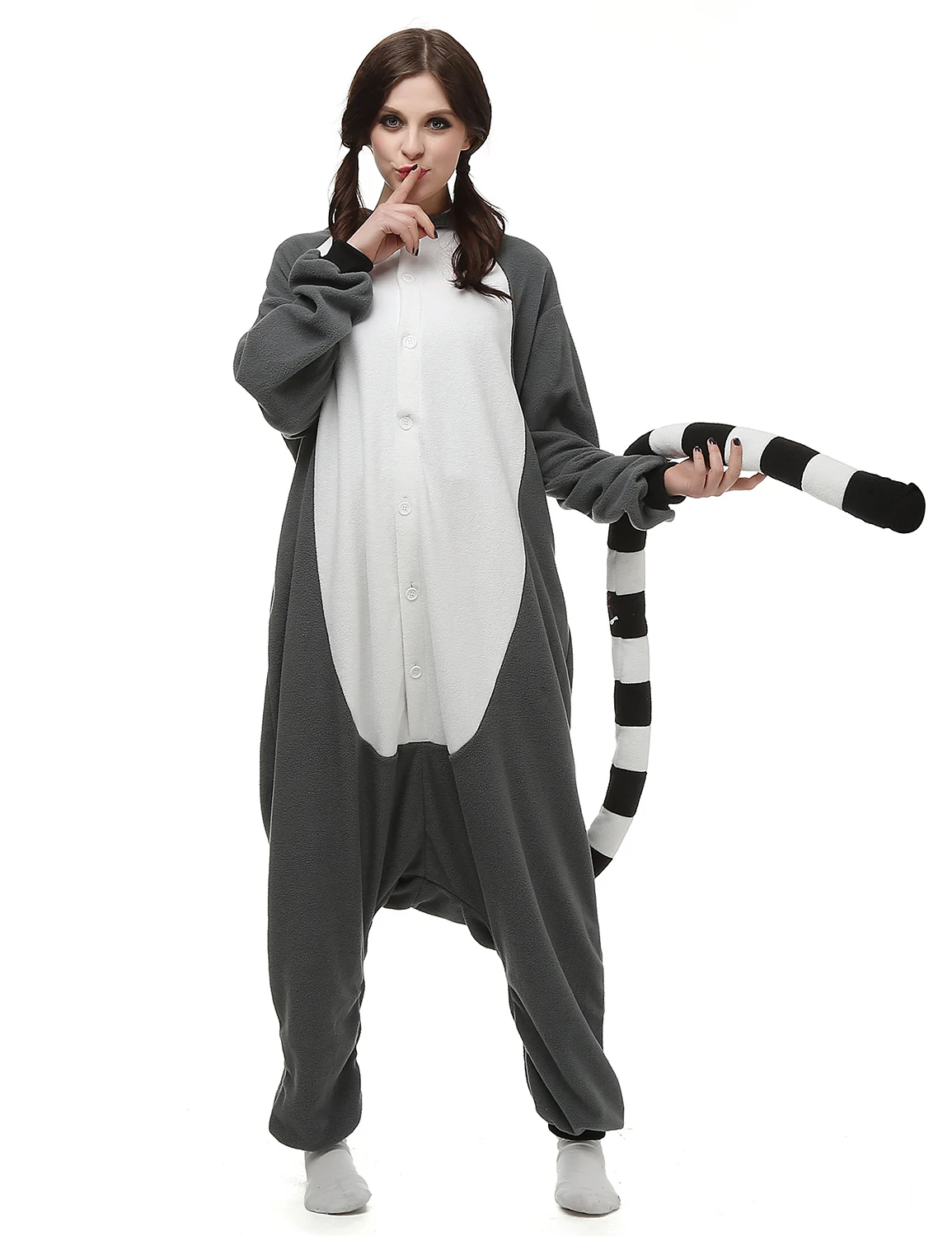 DisfrazdeLemurdecoladeanilloropadeHalloweenyNavidadOnesies