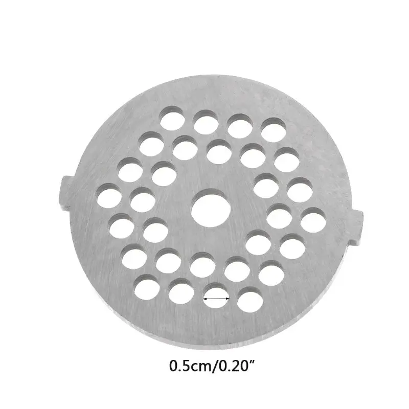 Meat Grinder Blades Meat Grinder Plate Discs Stainless Steel Food Grinder Accessories for Stand Mixer and Meat Grinder