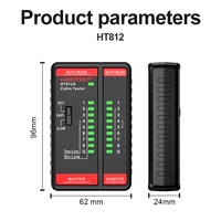 HABOTEST Cable lan tester Network Cable Tester For RJ45 RJ11 RJ12 CAT5 UTP LAN Cable Tester Networking Tool network Repair 2
