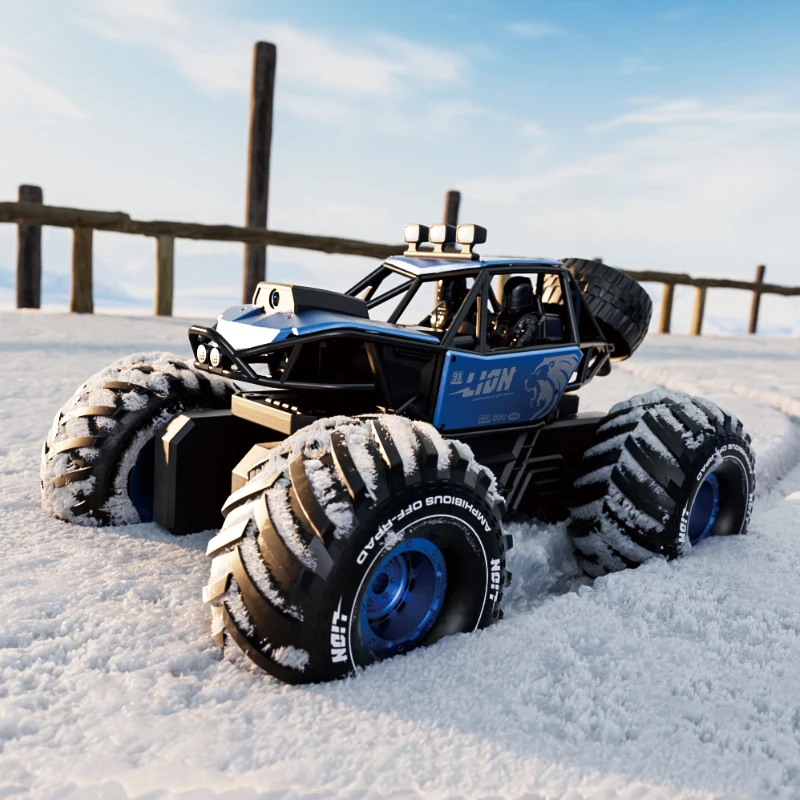 Crawler Buggy RC Tout Terrain 4WD avec Caméra et Gyroscope