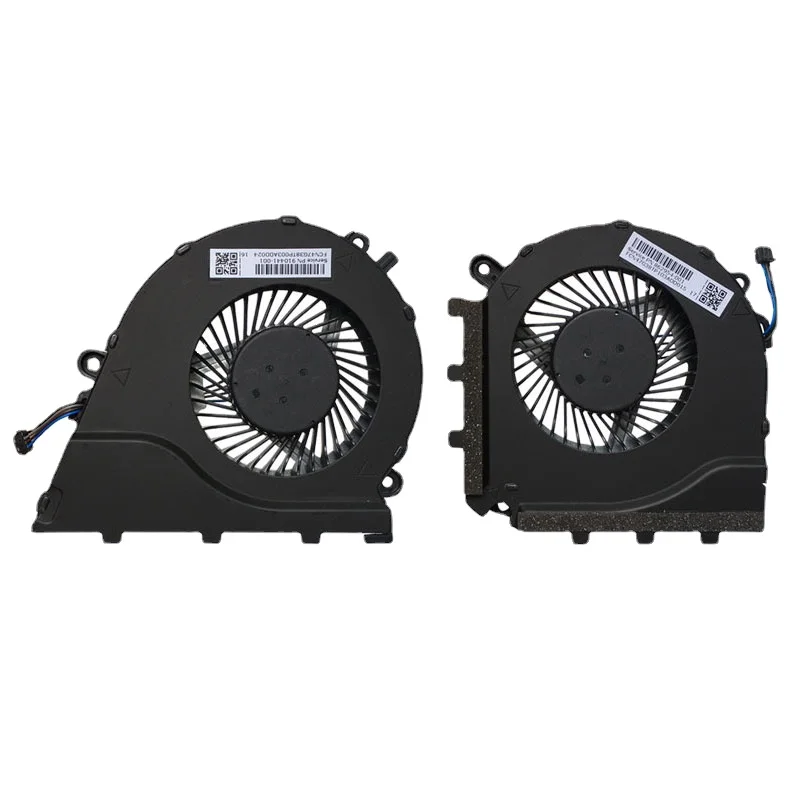 17-W033Dx 17-W202I 17-W260Nz 17-W119Tx 17-W010Ng 17-W041Nd 17-W206Tx 17-W205Tx Del Computer Portatile Gpu Cpu Ventola Di Raffreddamento Per Hp Presagi