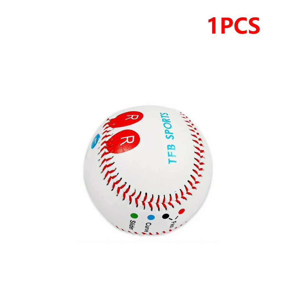 1-3 uds 9 pulgadas entrenamiento de competición béisbol juegos de PVC práctica de béisbol práctica al aire libre ayuda de entrenamiento de béisbol para lanzar