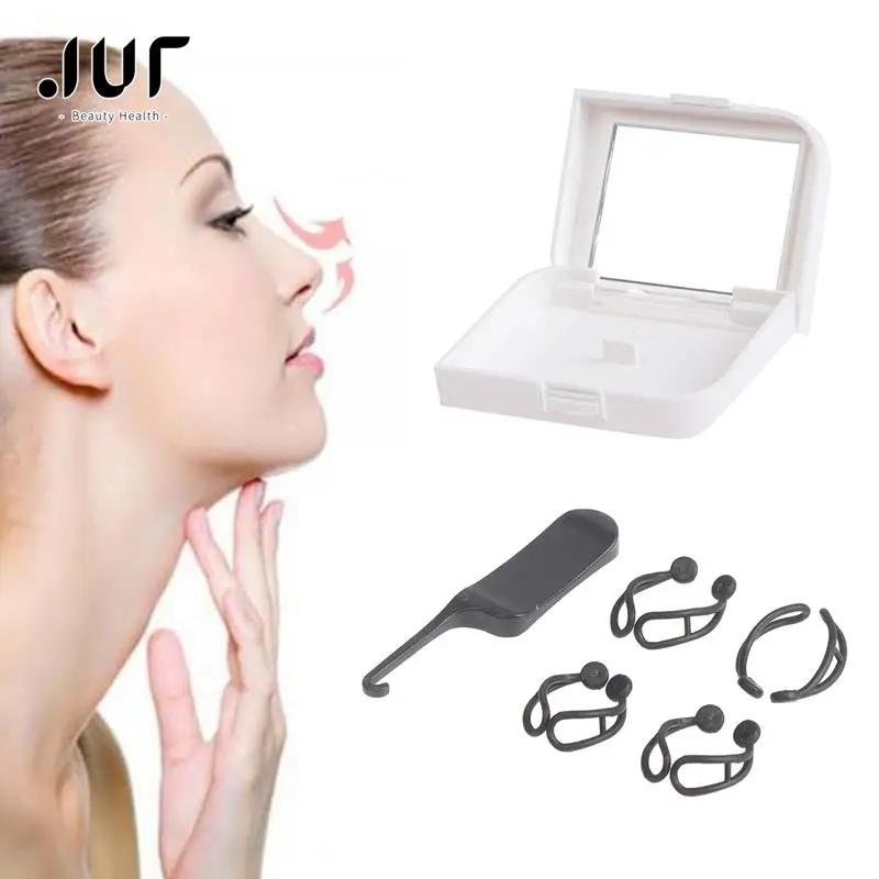 

4 Sizes Women Nose Up Lifting Shaper Clip Bridge Straightening Beauty Clip 3D Invisible Nose ClampTool