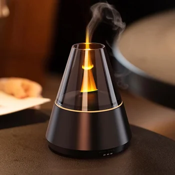 Flame Effect Aromatherapy Oil Diffuser. 1
