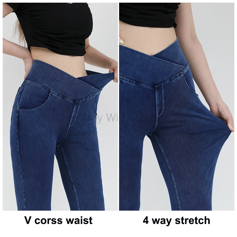 Flare Yoga Pants with Pockets for Women,High Waisted V Crossover Bootcut Yoga Leggings Stretchy Casual Workout Pants