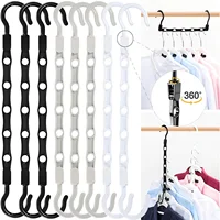 Sturdy Hanger Organizer Plastic Space Saving Hanger Smart Magic Clothes Hanger for Dorm Closet Storage Bedroom Essentials 1