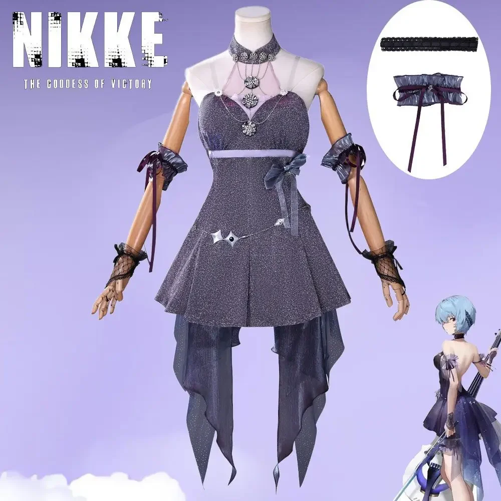 Neon Genesis Evangelion Rei Ayanami Sexy Backless Dress Cosplay Costume