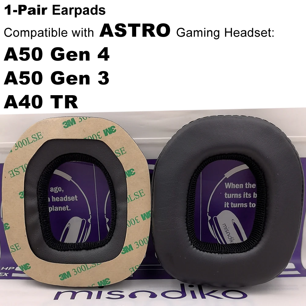 Astro A50 Gen Astro A40 Ear Pads Leather Misodiko Ear Pads