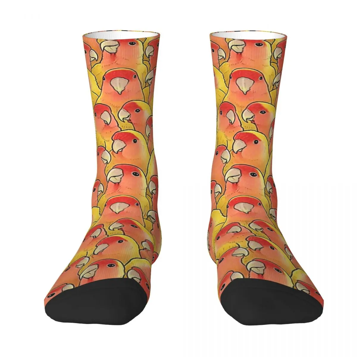 Lutino Peach Face Lovebird Adult Socks,Unisex socks,men Socks women Socks