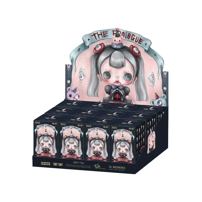 POP MART TINYTINY-PROLOGUE SERIES Series Blind Box Anime Action Figure Guess Bag Ornament Figurines Home Decor Dolls Model Gift