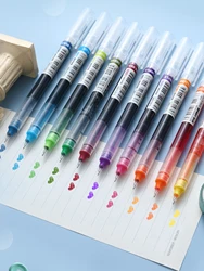 Vibrant Quick - Dry Gel Pens Set - Large Capacity, 0.5mm, Ideal for Students and Creative Projects (Multi - Colored)