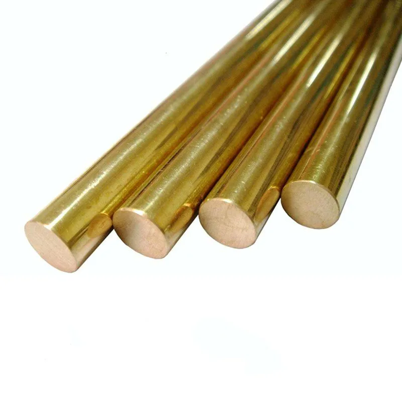 

2PC/LOT Brass Rod Bar 7mm 8mm Round Blank Scales Blade Length 200mm H59 Shaft